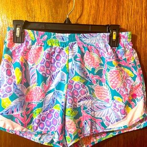 Lilly Pulitzer Luxletic Shorts.